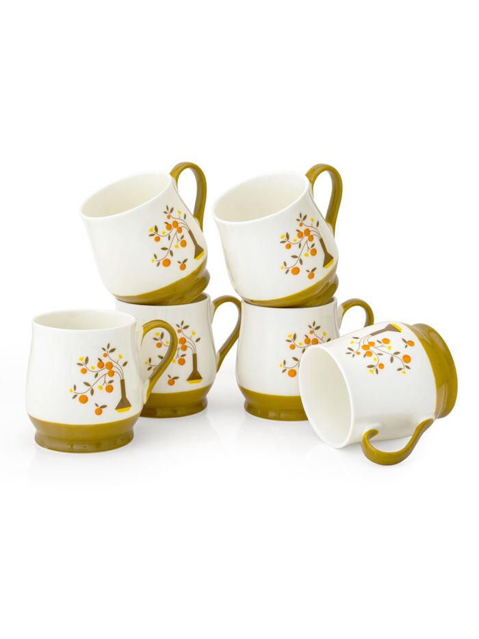 Adam Blossom Coffee & Tea Mug Set of 6 (BL4)