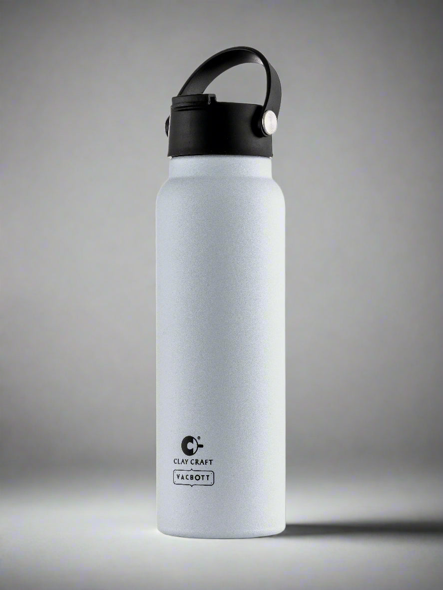 Vacbott Phantom Vacuum Insulated Double Walled Water Bottle 18 Hrs Hot & 24 Hrs Cold Stainless Steel Flask, BIS Certified, 900ml