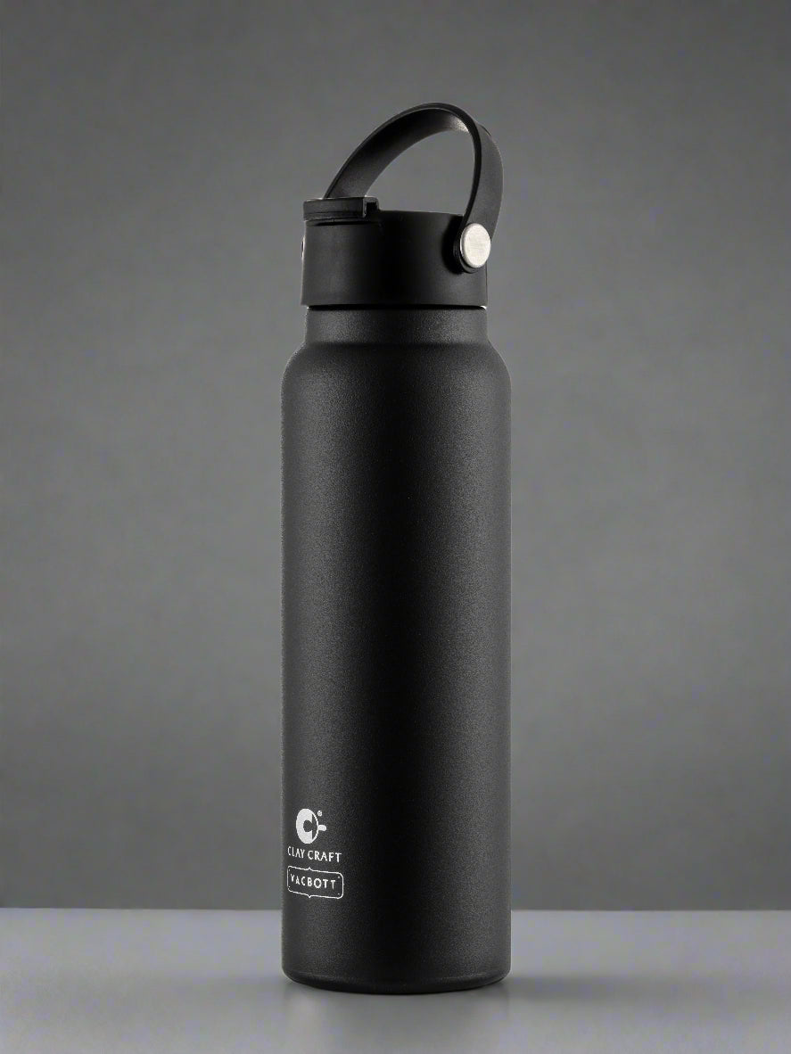 Vacbott Vacuum Bottle, Phantom Double Walled 24 Hours Hot and Cold Water Bottle, 900ml