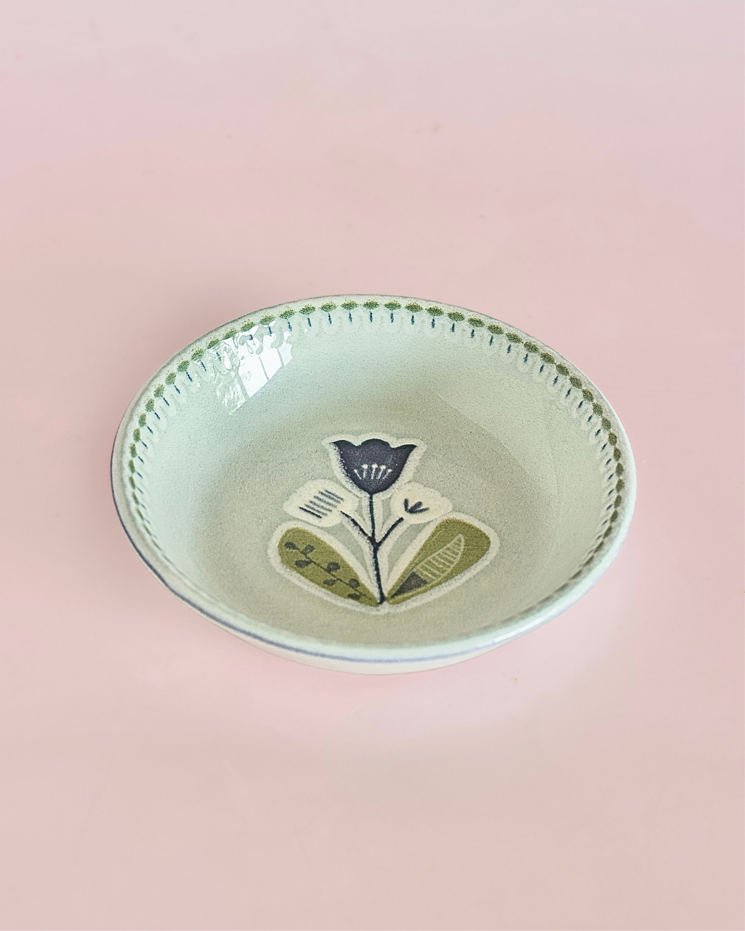 Magique By The Wishing Chair X Clay Craft, Tulip Garden Textures Charlie 26Cm Platter & Bowl Set
