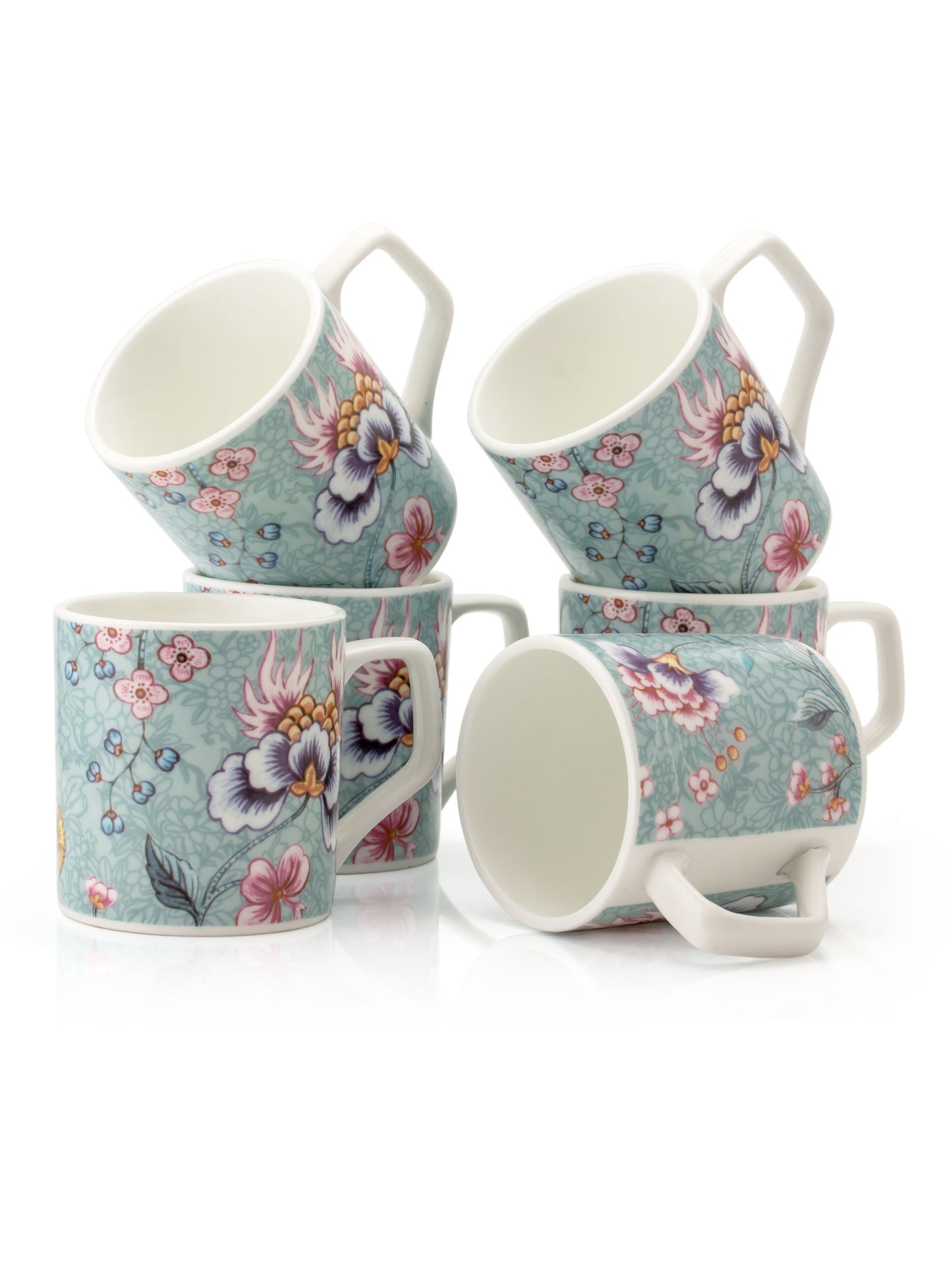 JCPL Director Gardenia Coffee & Tea Mug Set of 6 (GS306)