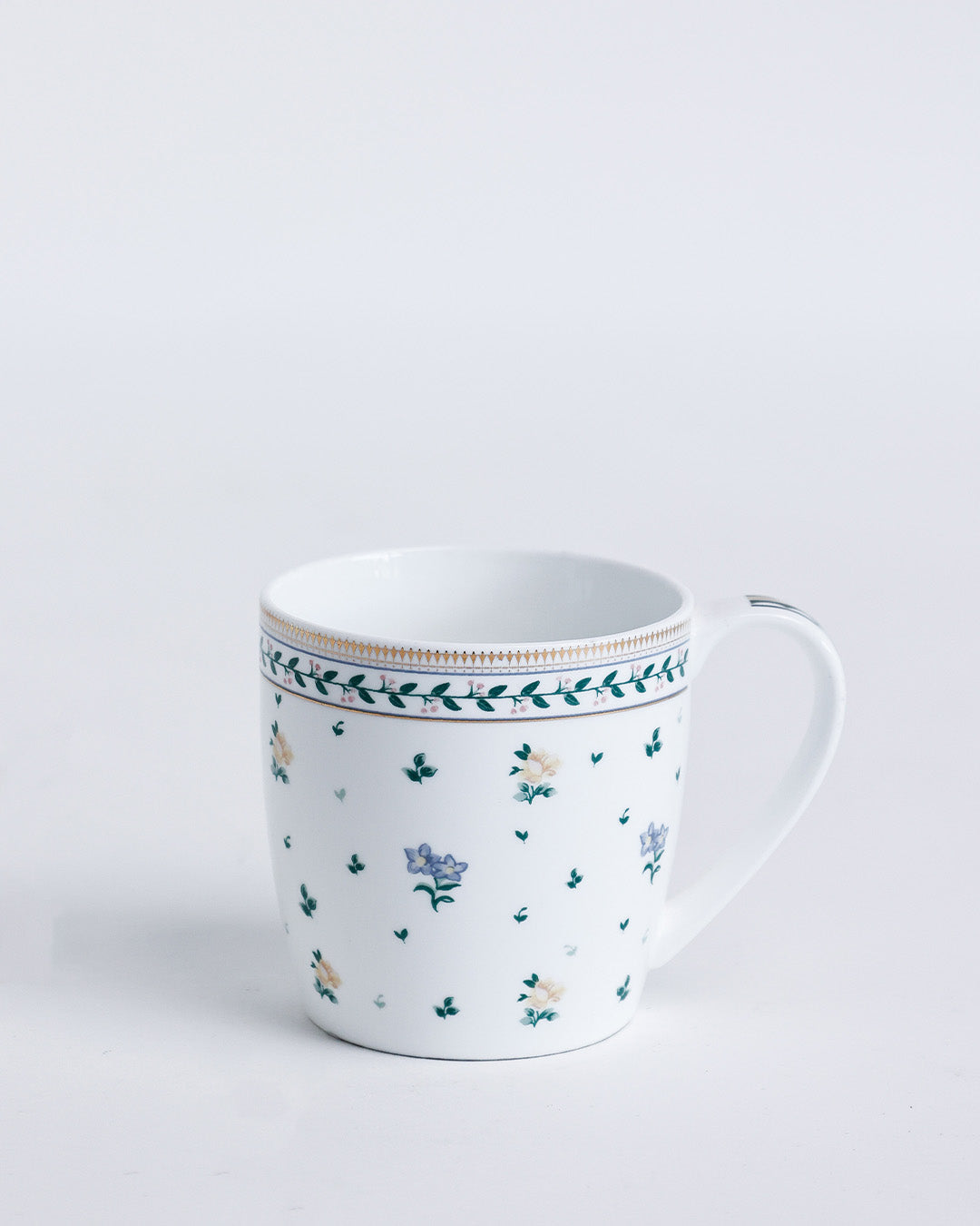 Magique by The Wishing Chair x Clay Craft, Emerald Ribbon 1 Charlie Platter with 4 Alton Mug Set