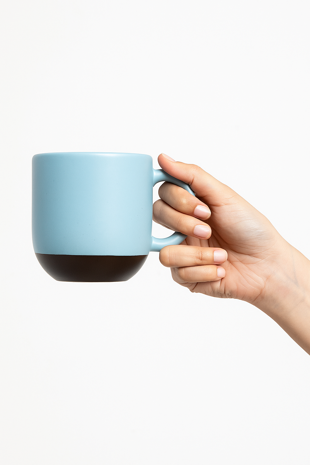 Paco Pebble Pacha Coffee/Milk Mug | Set of 2 (250ml Each, Blue, DT2)