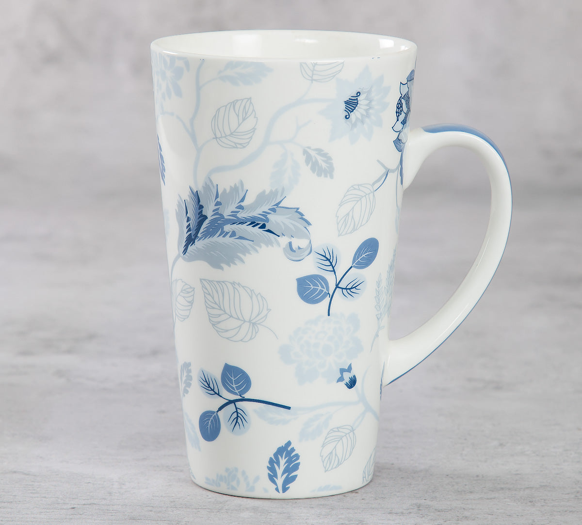 India Circus Floral Designer Tall Milk/ Coffee Mugs 600ml Set of 2
