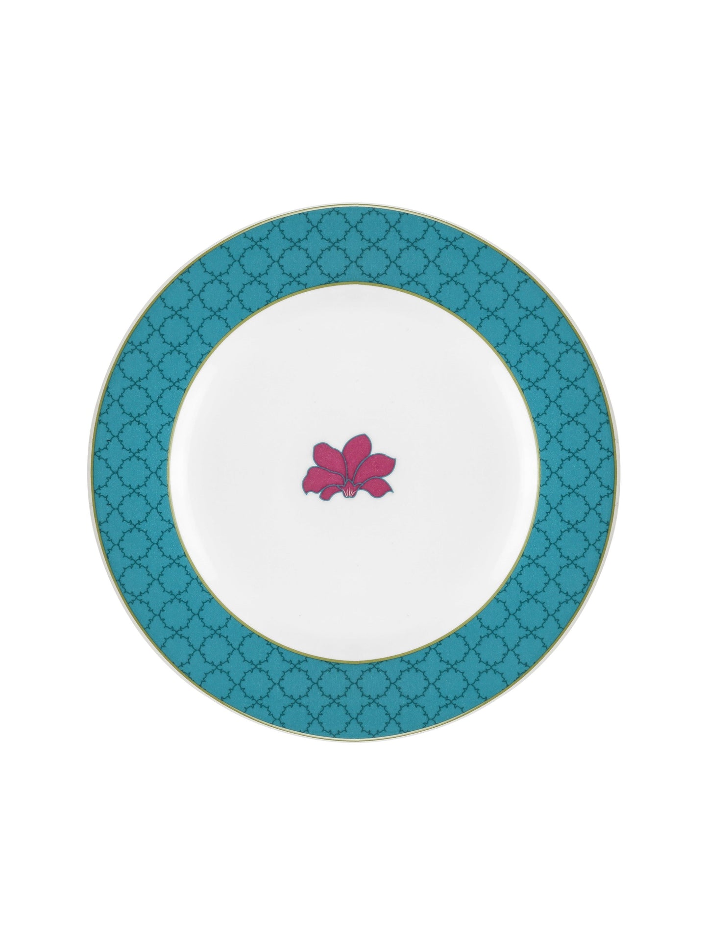 India Circus Nature Essence Paradise Side Plate 7" 1 Piece - Clay Craft India