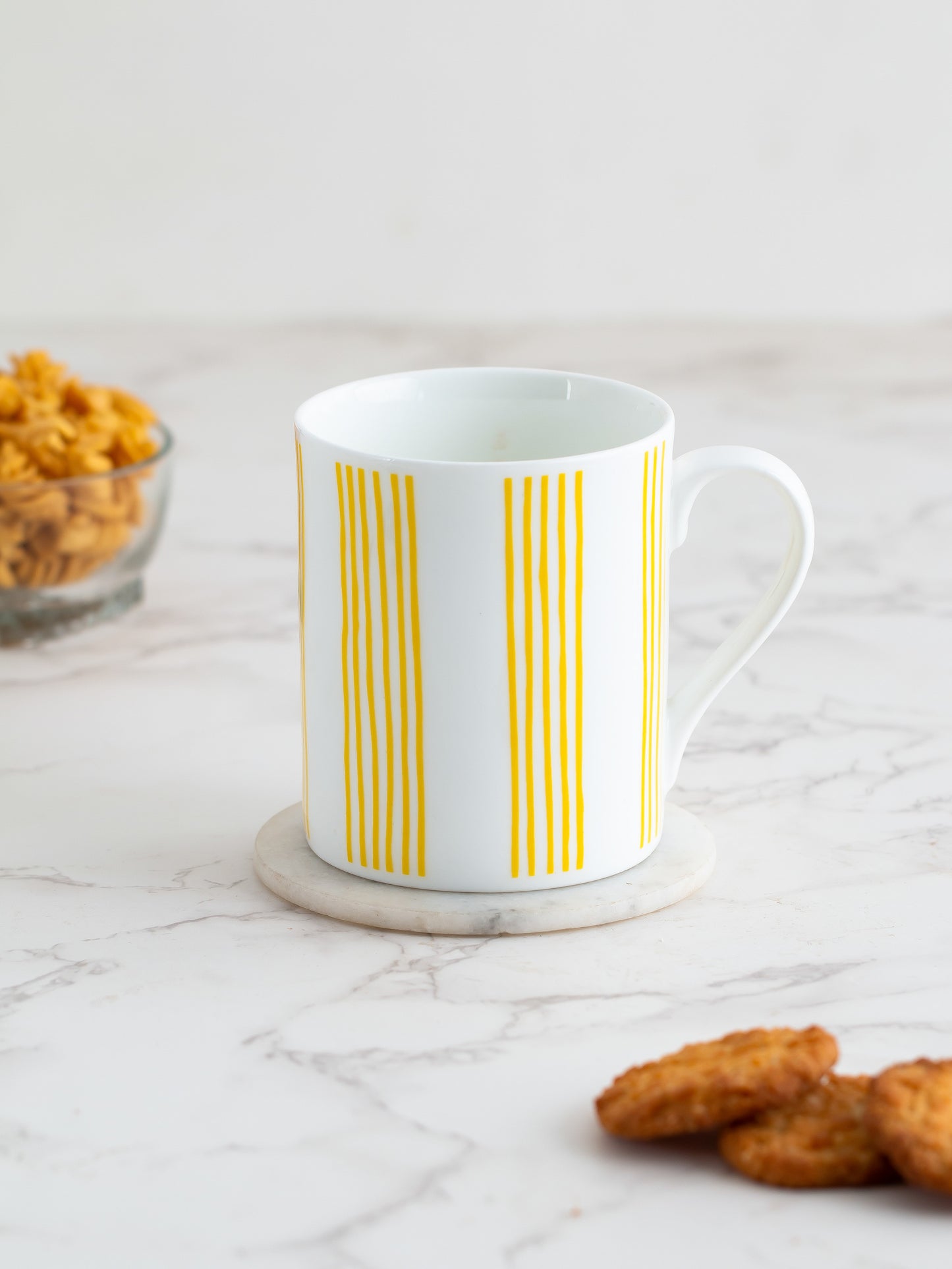 Swing Coffee & Milk Mug, 350ml, 1 Piece (Stripes)