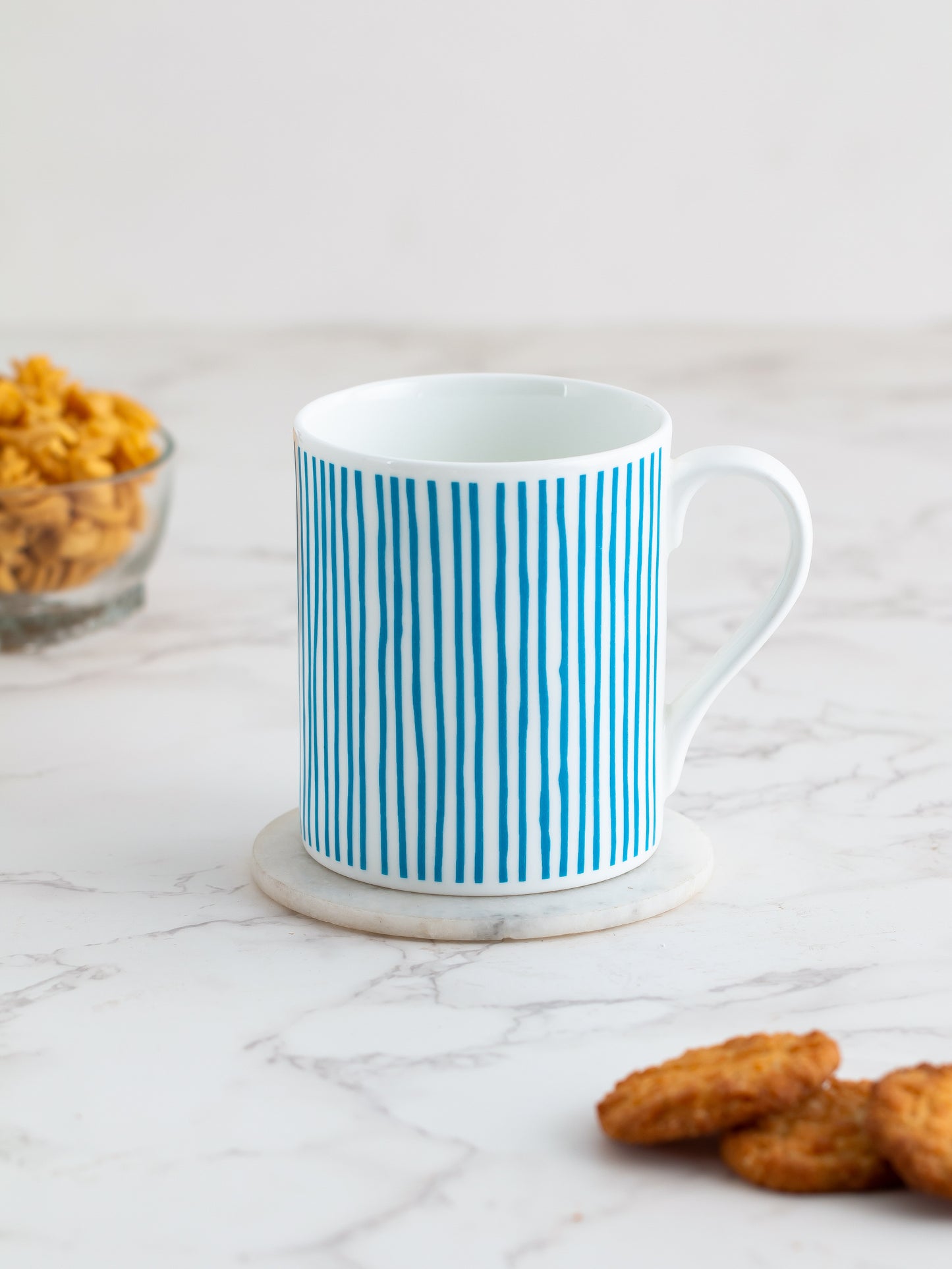 Swing Coffee & Milk Mug, 350ml, 1 Piece (Stripes)