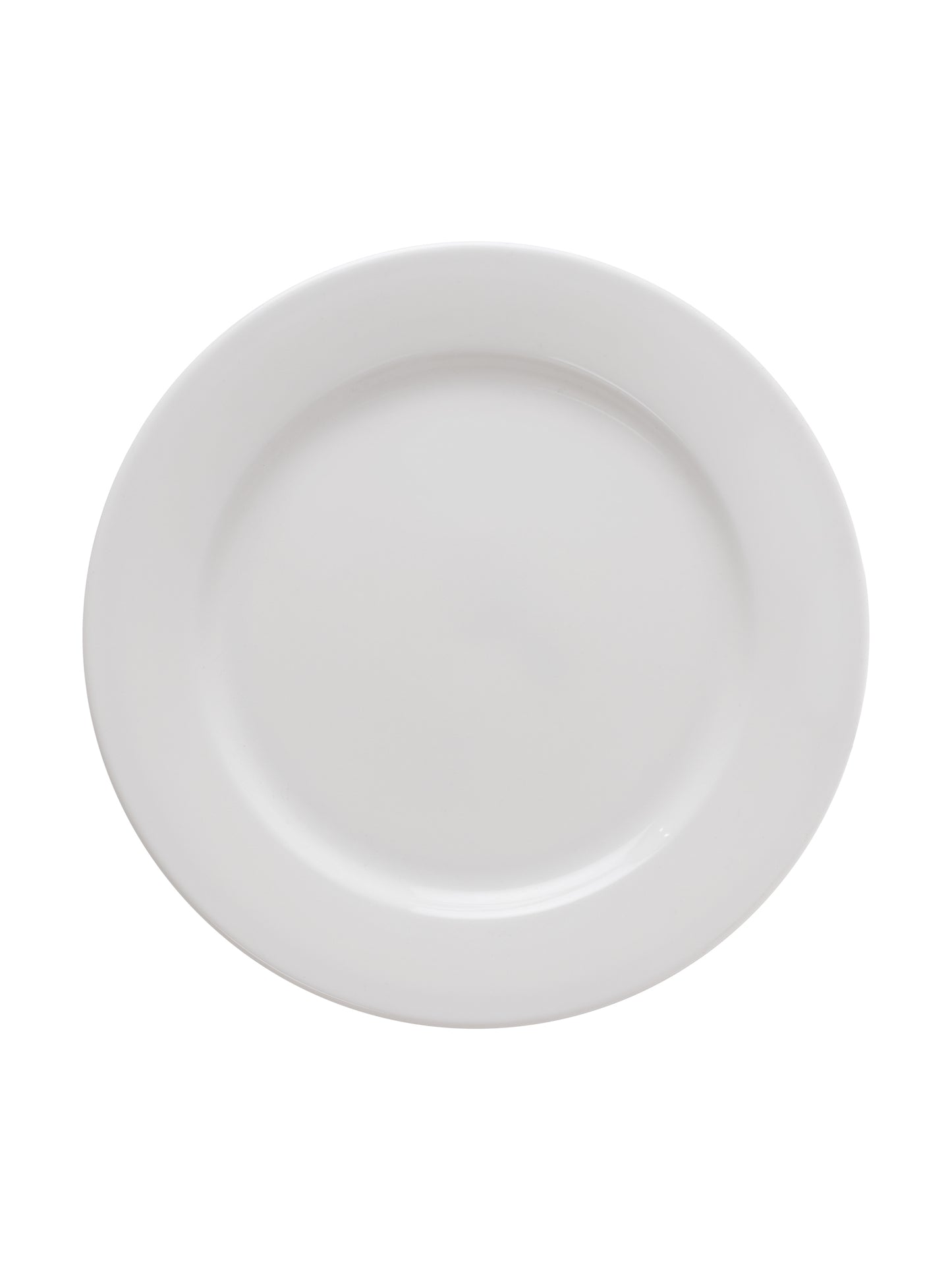 Clay Craft Basic Quarter Plate Georgian 7" 1 Piece Plain White - Clay Craft India