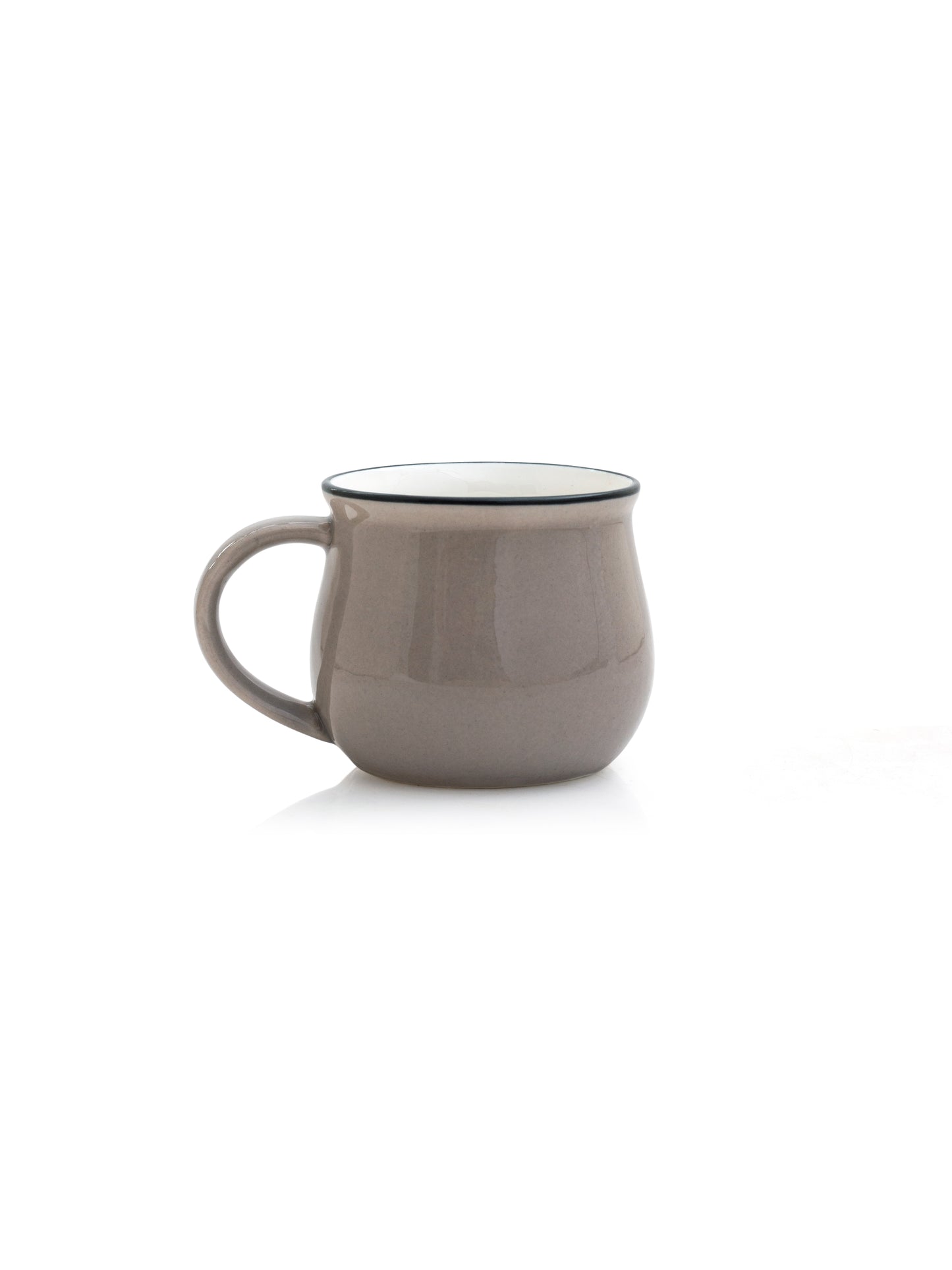 JCPL Fine Ceramic Donald Coffee Mug/  Tea Cup Set of 6 (160Ml) Multicolour