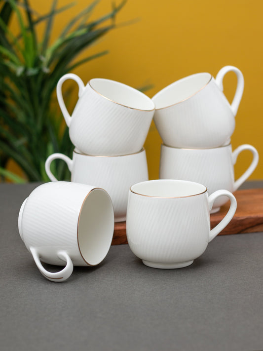 Twig Impression Coffee & Tea Mug Set of 6 (1101)