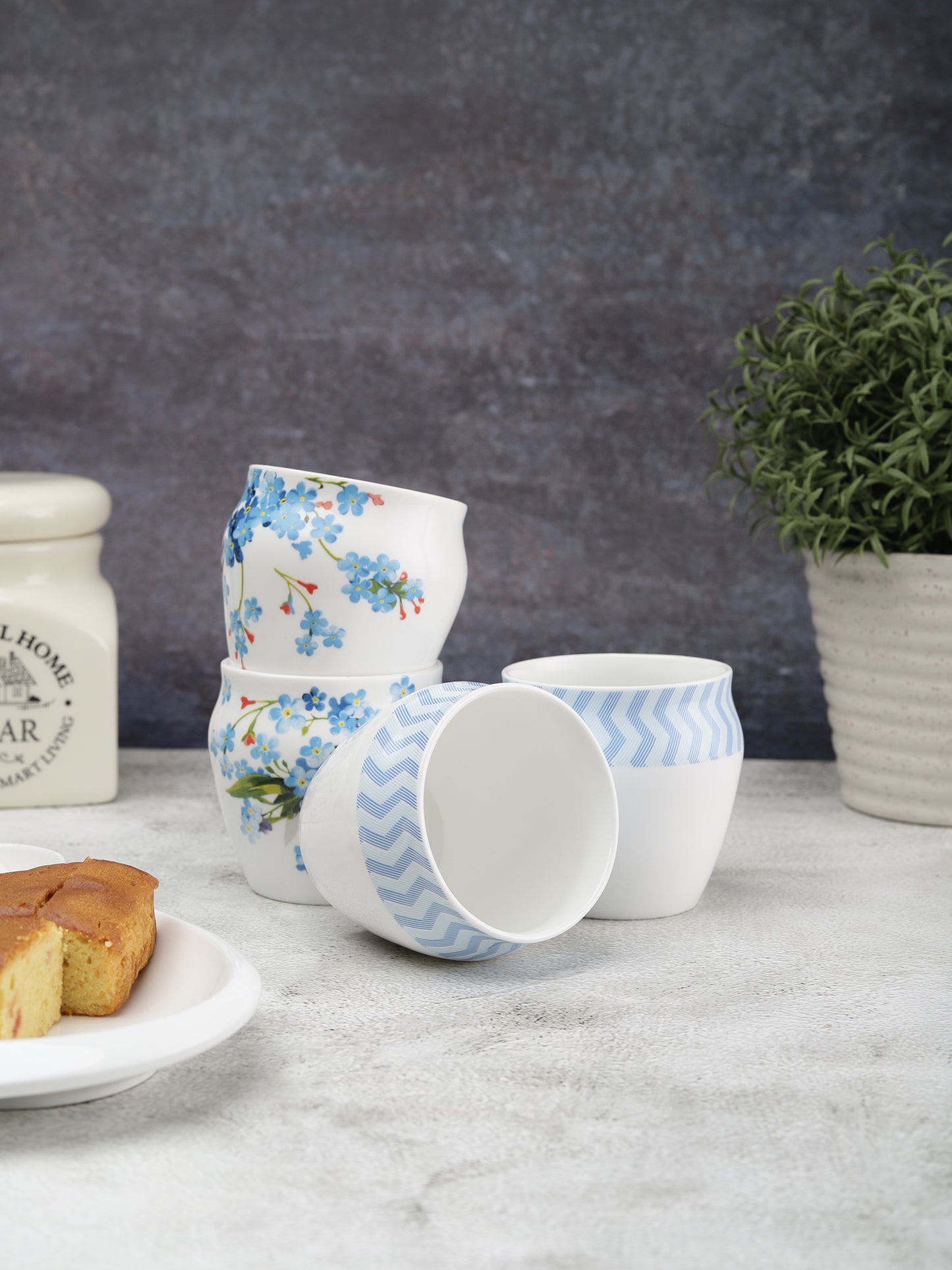 Kullhad Imperial Set of 4 Piece Blue