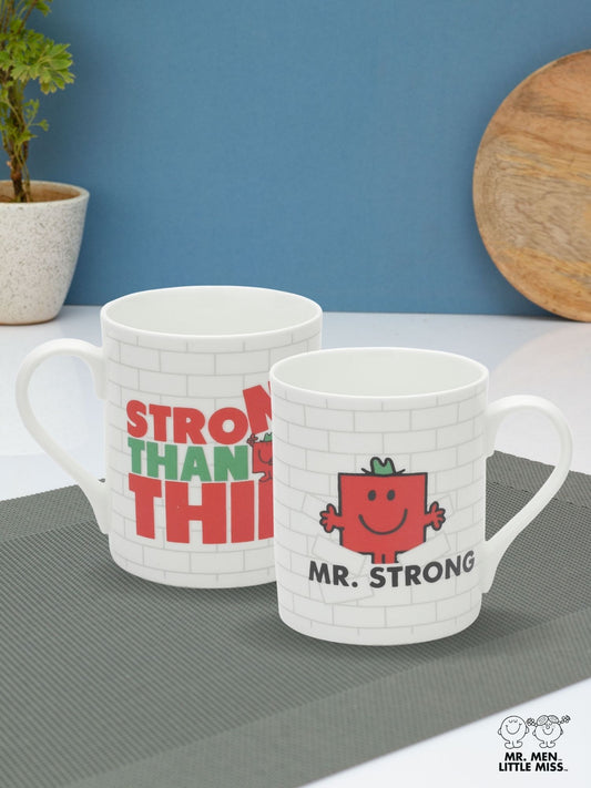 Mr. Men Little Miss™ Swing Coffee & Milk Mug, 350ml, 1 Piece (Mr. Strong)
