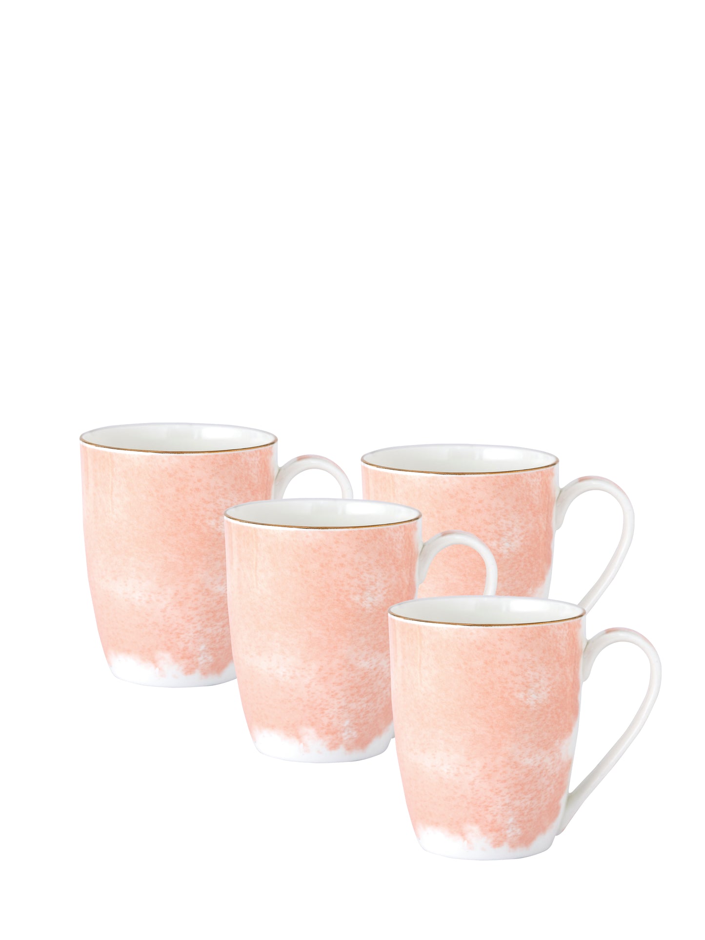 Oxford Paradise Coffee & Milk Mug, 310ml, Set of 4 P502