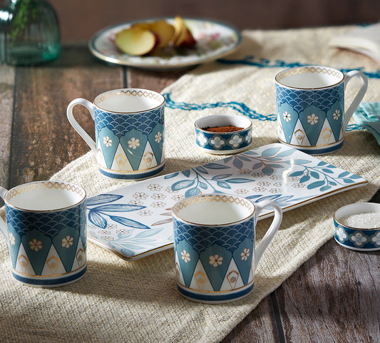 India Circus Oceanic Opulence Tea & Coffee Snack Set of 7