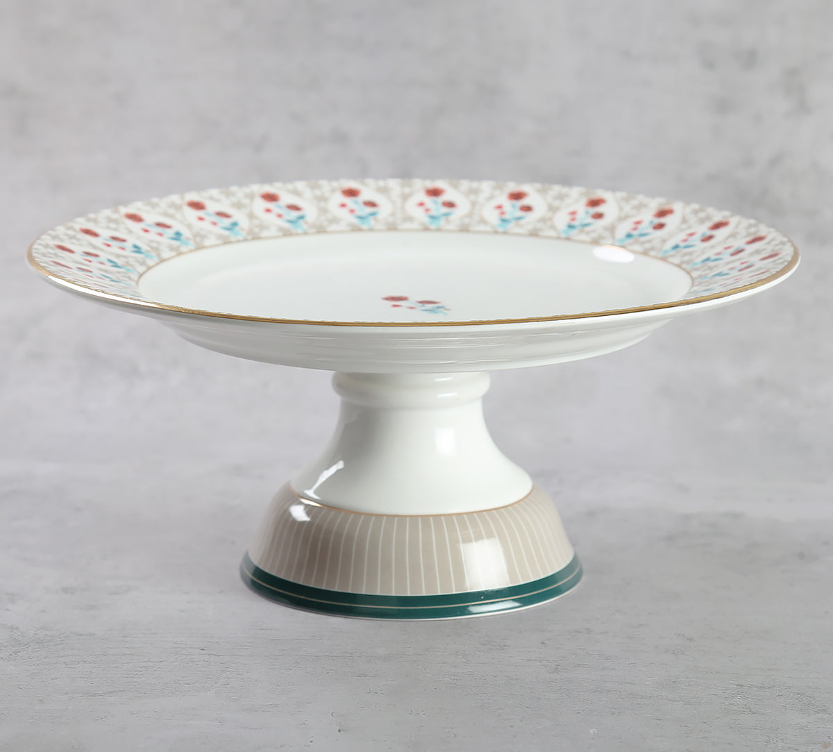 India Circus Nature's Bloom Cake Stand, 1 piece