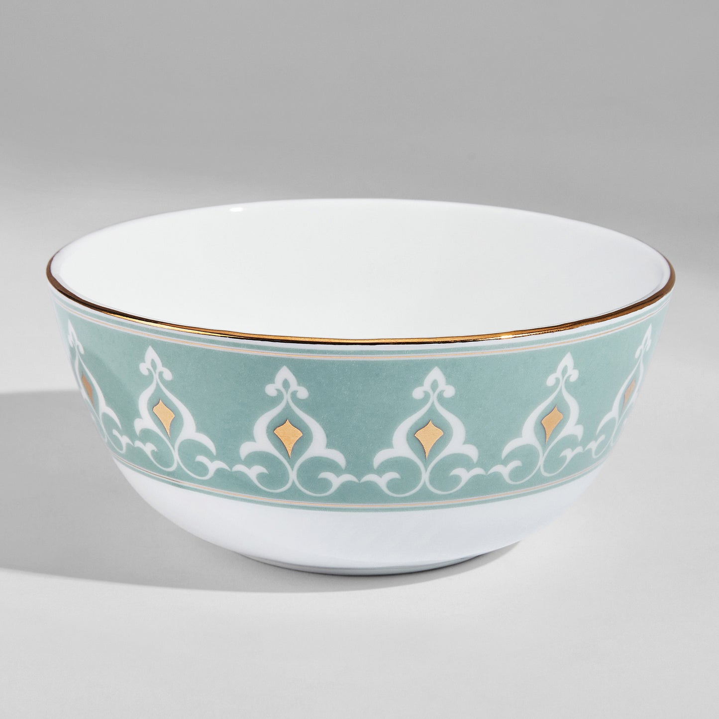 India Circus Regal Romance Georgian Soup Bowl Set of 12 Pcs