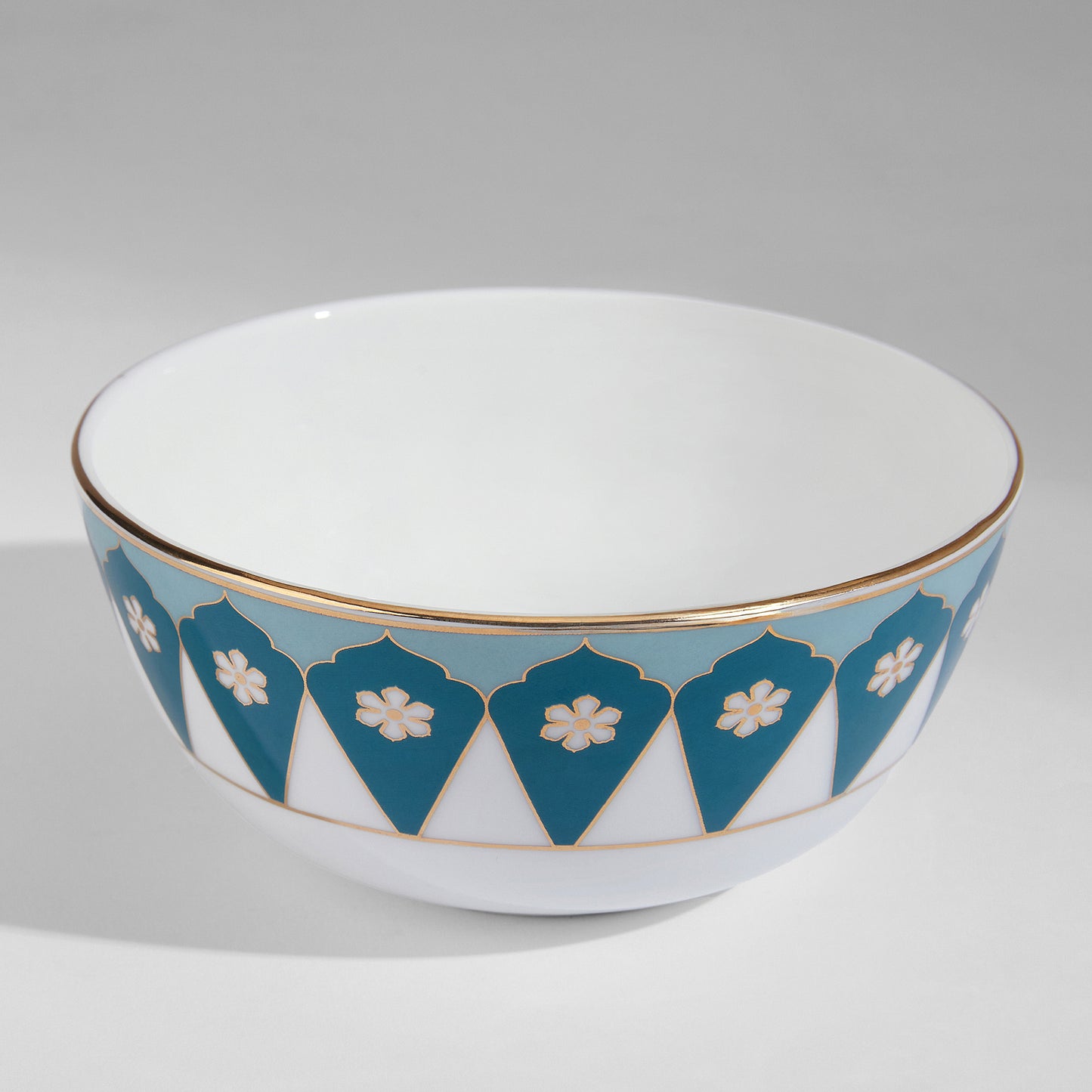 India Circus Oceanic Opulence Georgian Soup Bowl Set of 12 Pcs