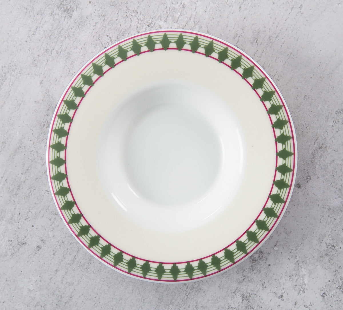 India Circus Rose Mallow Moscheutos Cup & Saucer Set of 12 (6 Cups + 6 Saucer)