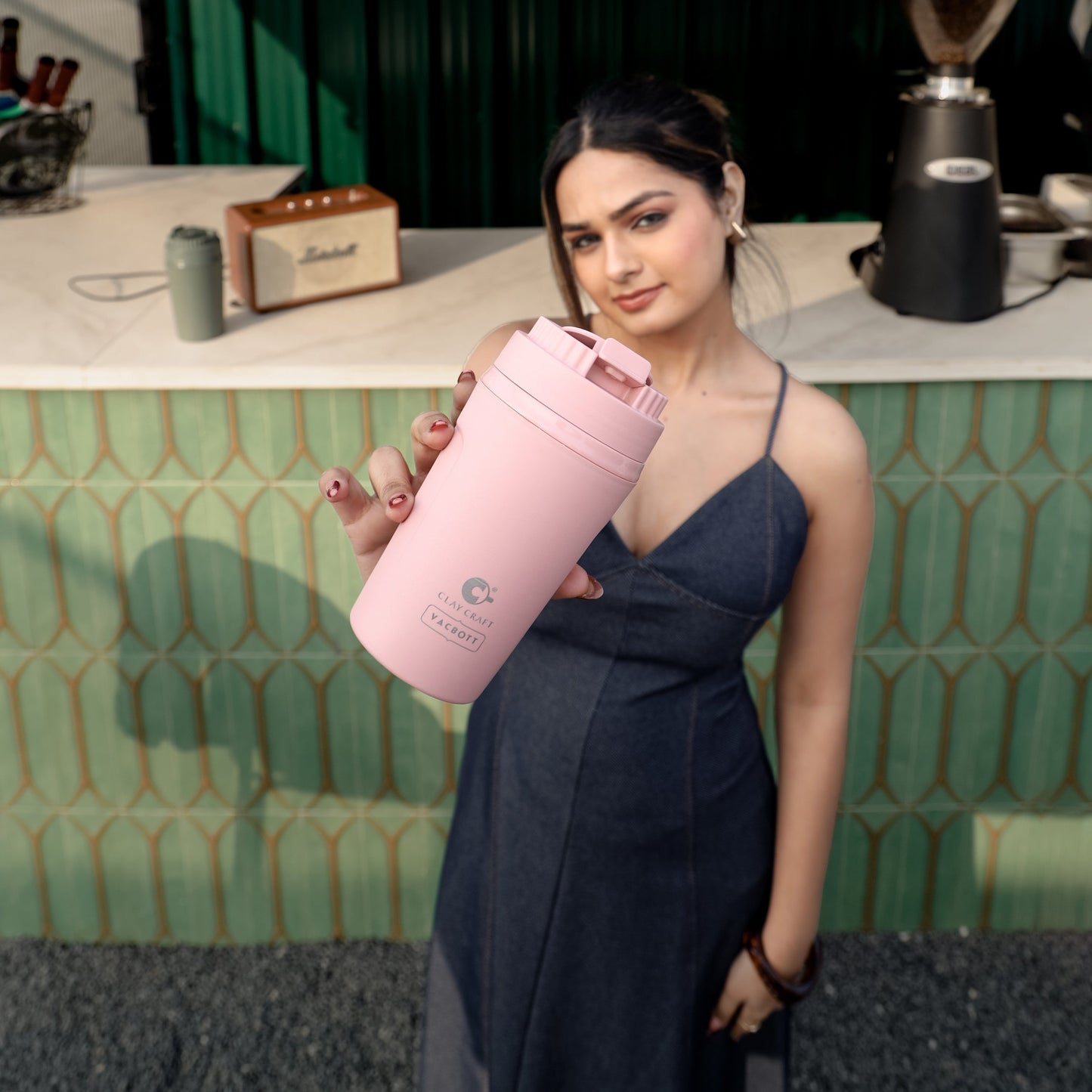 Vacbott Tornado Tumbler 400ml – PUF Insulated Double Walled Hot & Cold