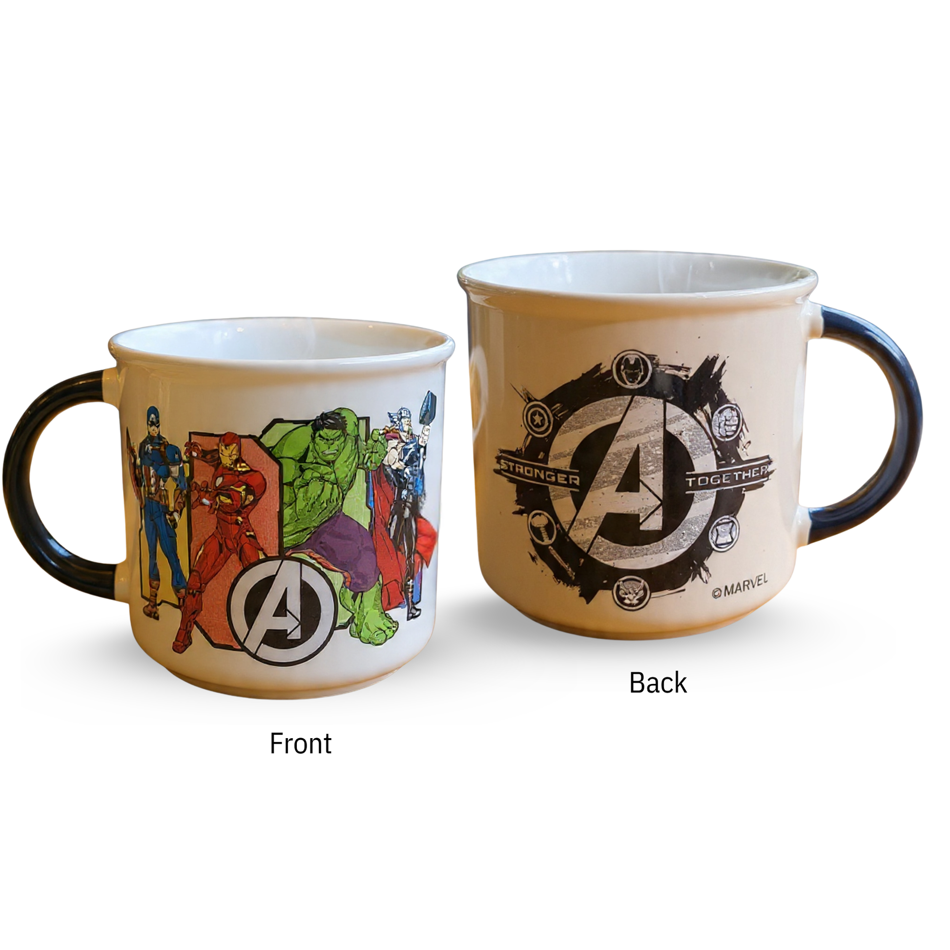 Disney Marvel Avengers Assemble Pebble Coffee & Milk Mug – 1 Piece view 4
