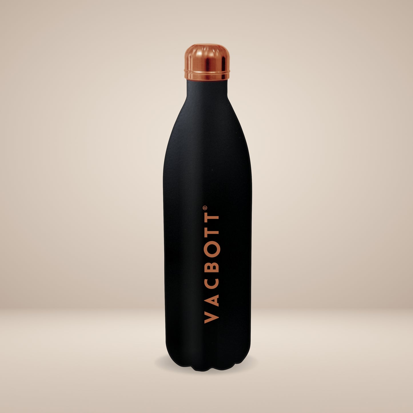 Vacbott Vaccum Bottle, Stark Double Walled 24 Hours Hot and Cold Water Bottle, Black Velvet