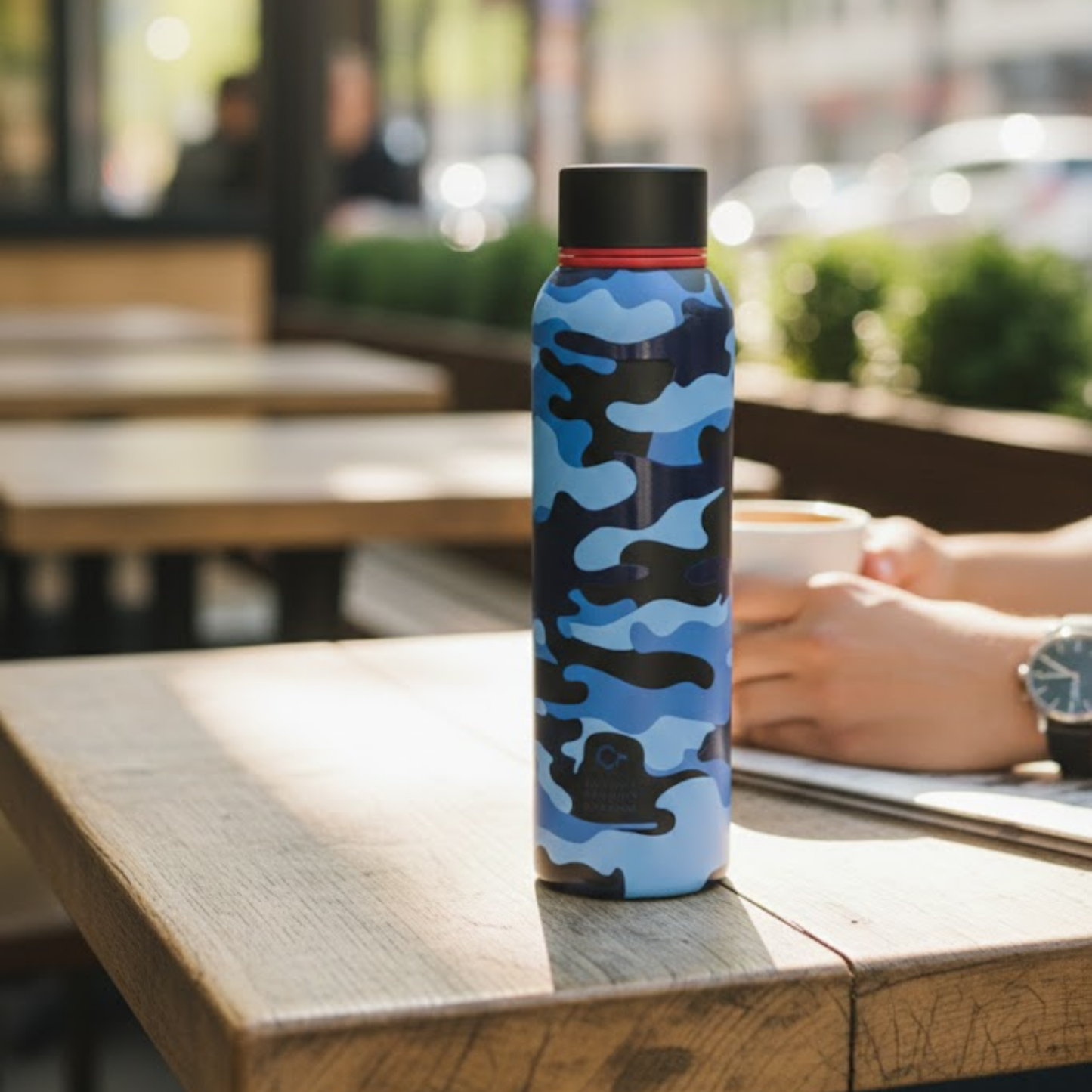 Vacbott Vacuum Bottle, Everest Military Double Walled 24 hours Cold & 18 hours Hot, 700ml