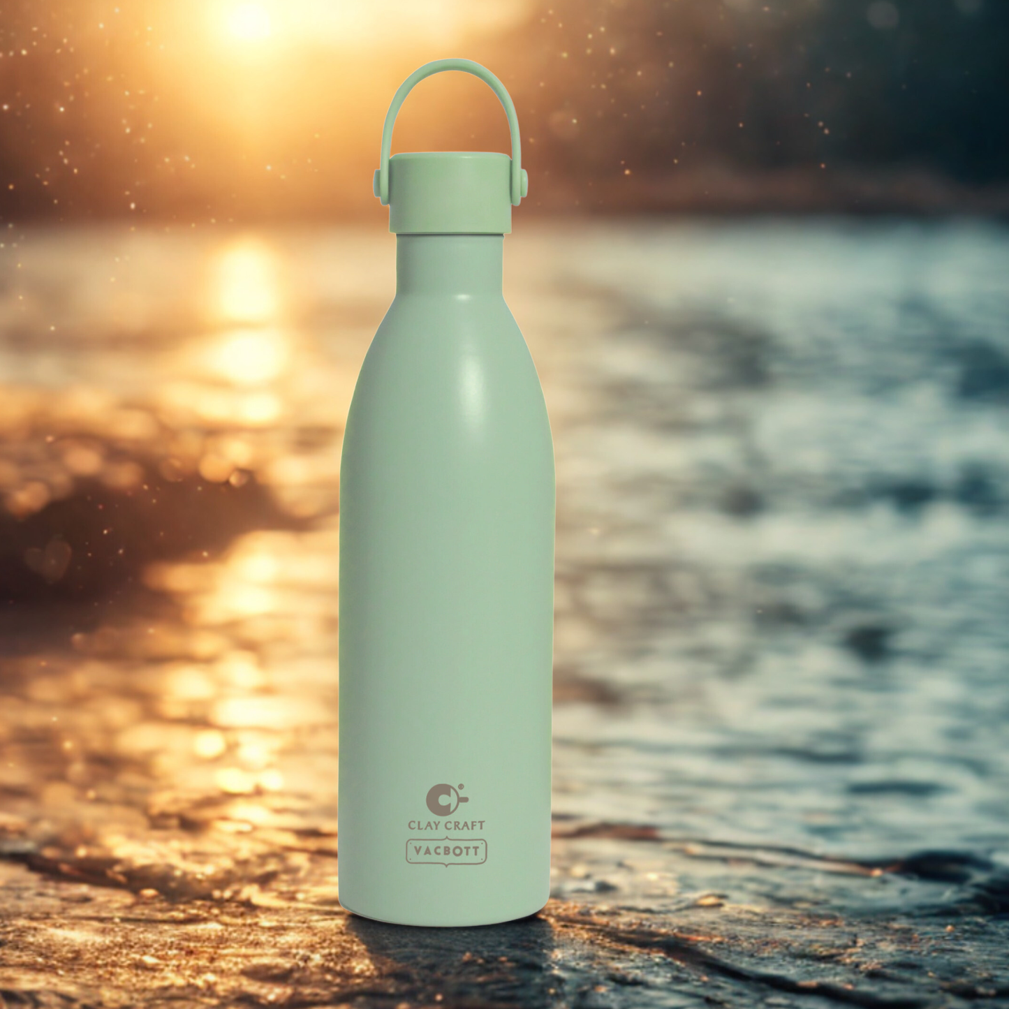 Vacbott Meko Neon 680ml Vacuum Bottle – Double Walled | 24-Hour Hot & Cold | BIS Certified