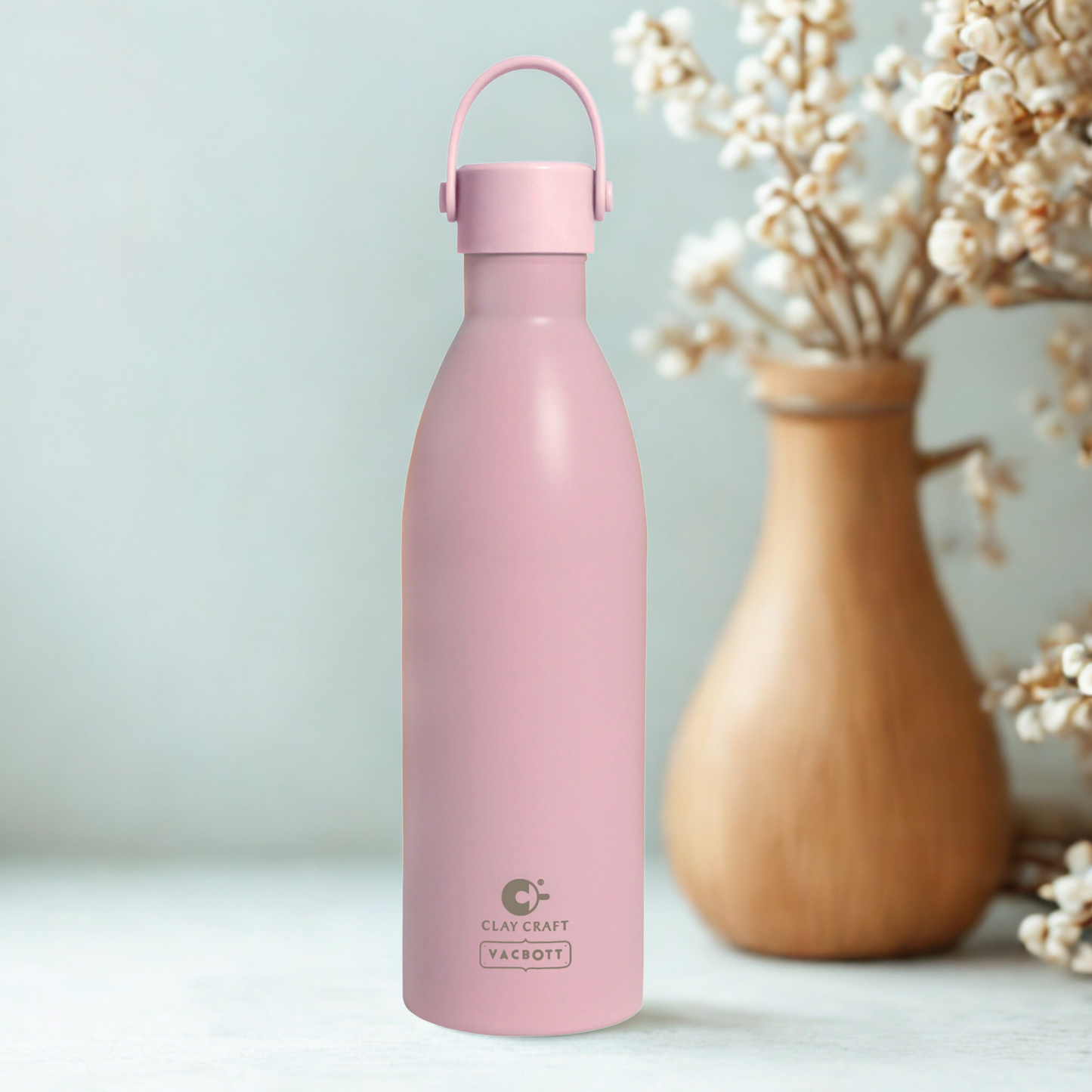 Vacbott Meko Neon 680ml Vacuum Bottle – Double Walled | 24-Hour Hot & Cold | BIS Certified