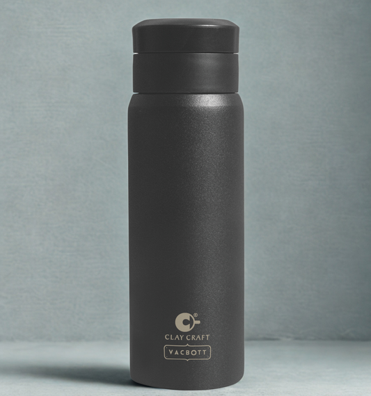 Vacbott Vacuum Bottle Legend Apex | One-Touch Lid | 24-Hour Hot & Cold 550ml| BIS Certified