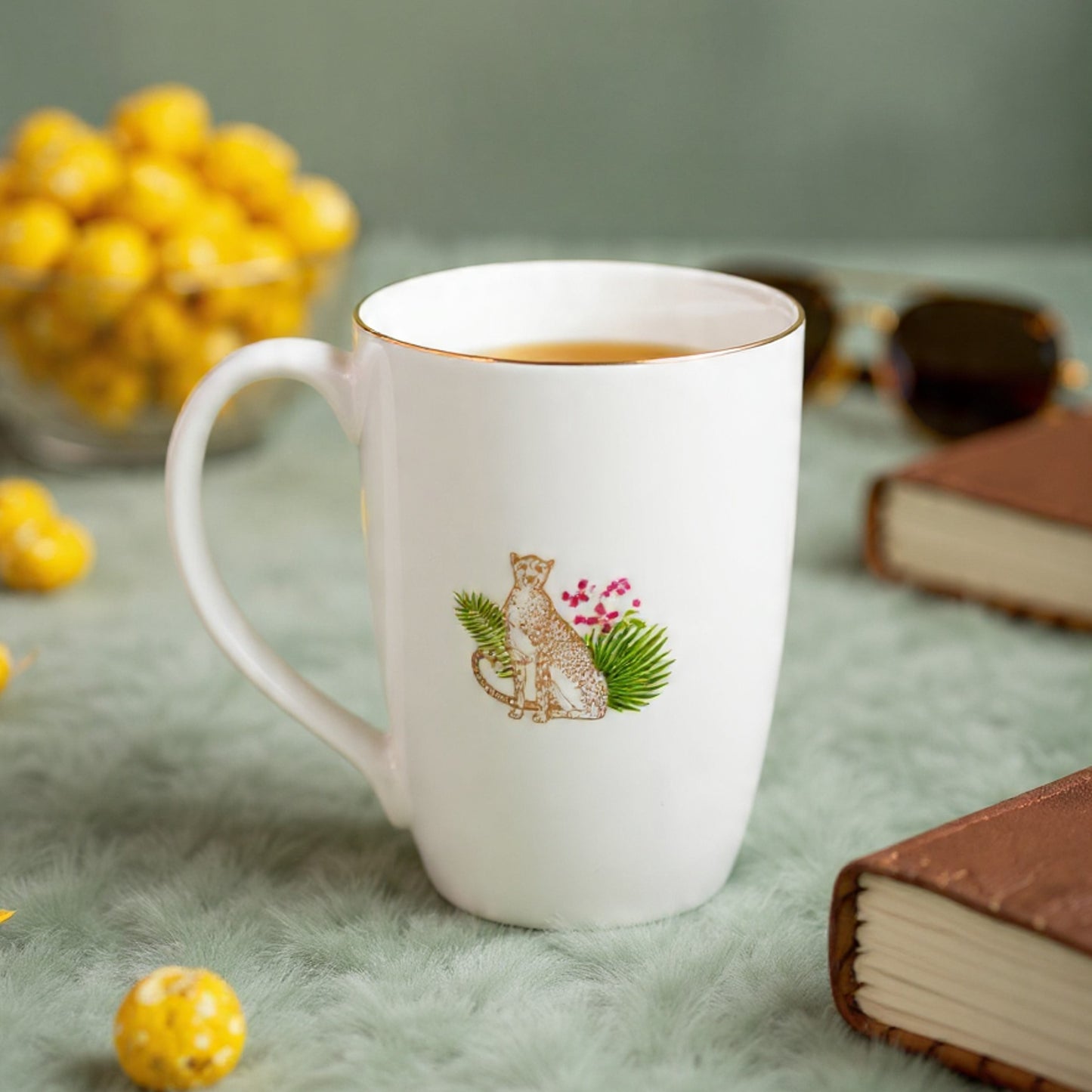 JCPL Orion Pristine Milk & Coffee Mugs, 1 Pcs, 280 ml (PS407)