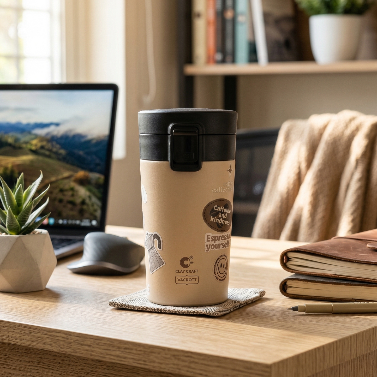 CC VB CAFEROMA TUMBLER ASSORTED 280