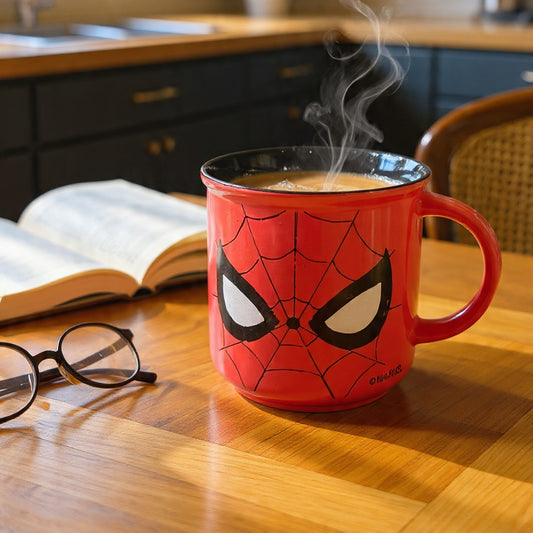 Disney Marvel Spider Man 2 Red Black Pebble Coffee & Milk Mug – 1 Piece