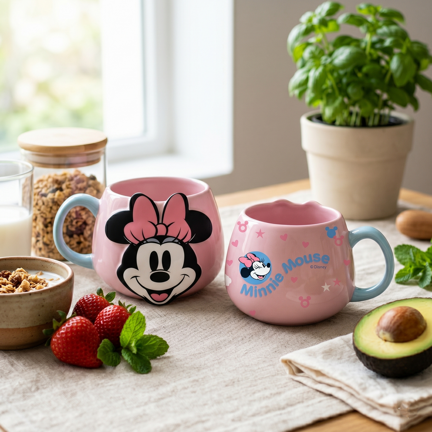 Disney Minnie Mouse Pebble Coffee & Milk Mug 1 Piece, 360ml