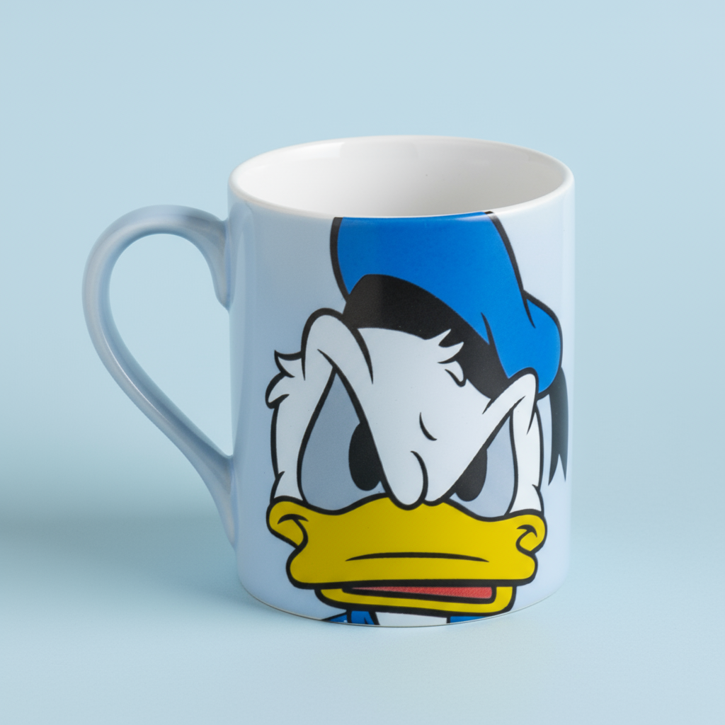 Disney Donald Duck Cartoon Print  Coffee & Milk Mug 1 Piece (330ml)