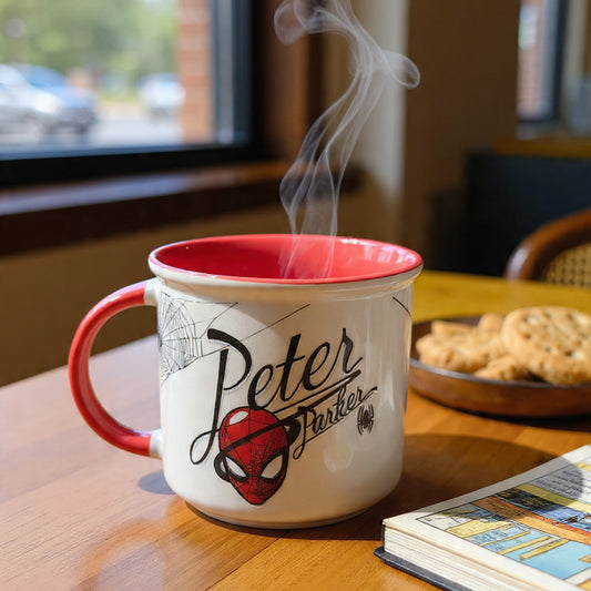 Disney Marvel Spider Man 1 Peter Parker Pebble Coffee & Milk Mug – 1 Piece