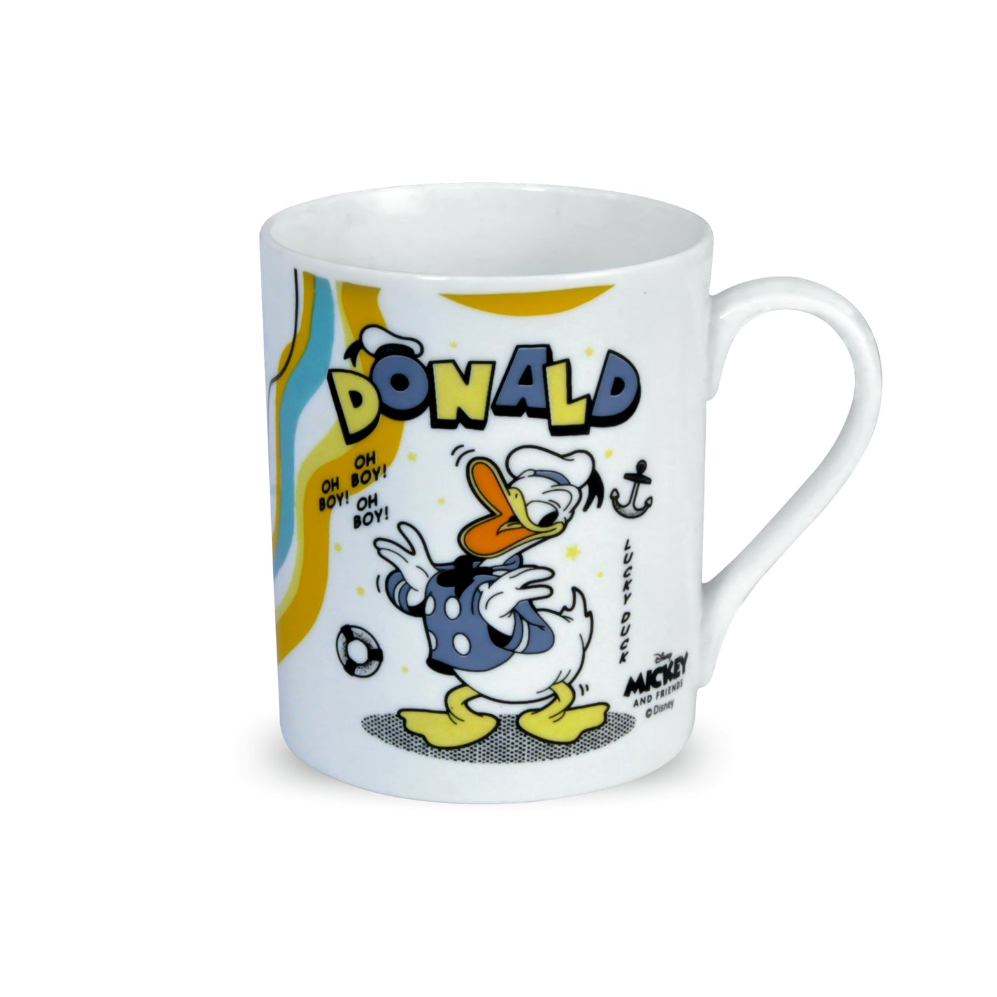 Disney Donald Duck Cartoon Print  Coffee & Milk Mug 1 Piece (360ml)