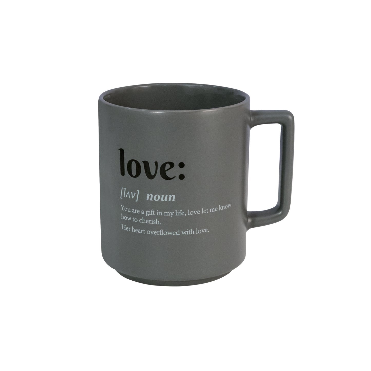 Cleo Love Definition Pebble Milk Mug - 1 Pc - 400 ml (Cleo C04)