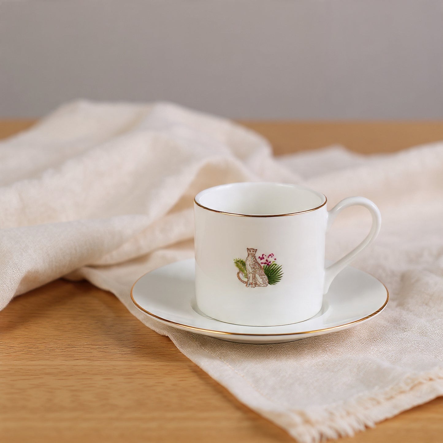 JCPL Luke Pristine Cup & Saucer, Set of 12 (6 Cups + 6 Saucers), (P407)