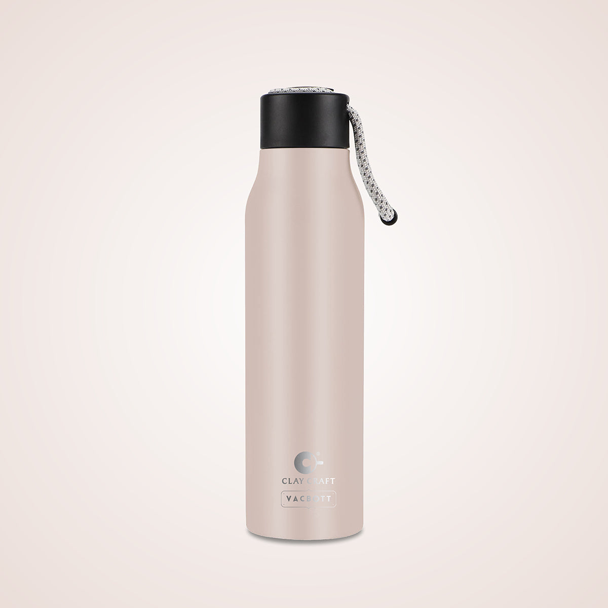 Vacbott Vaccum Bottle, Kitkat Double Walled 24 Hours Hot and Cold Water Bottle, 600ml