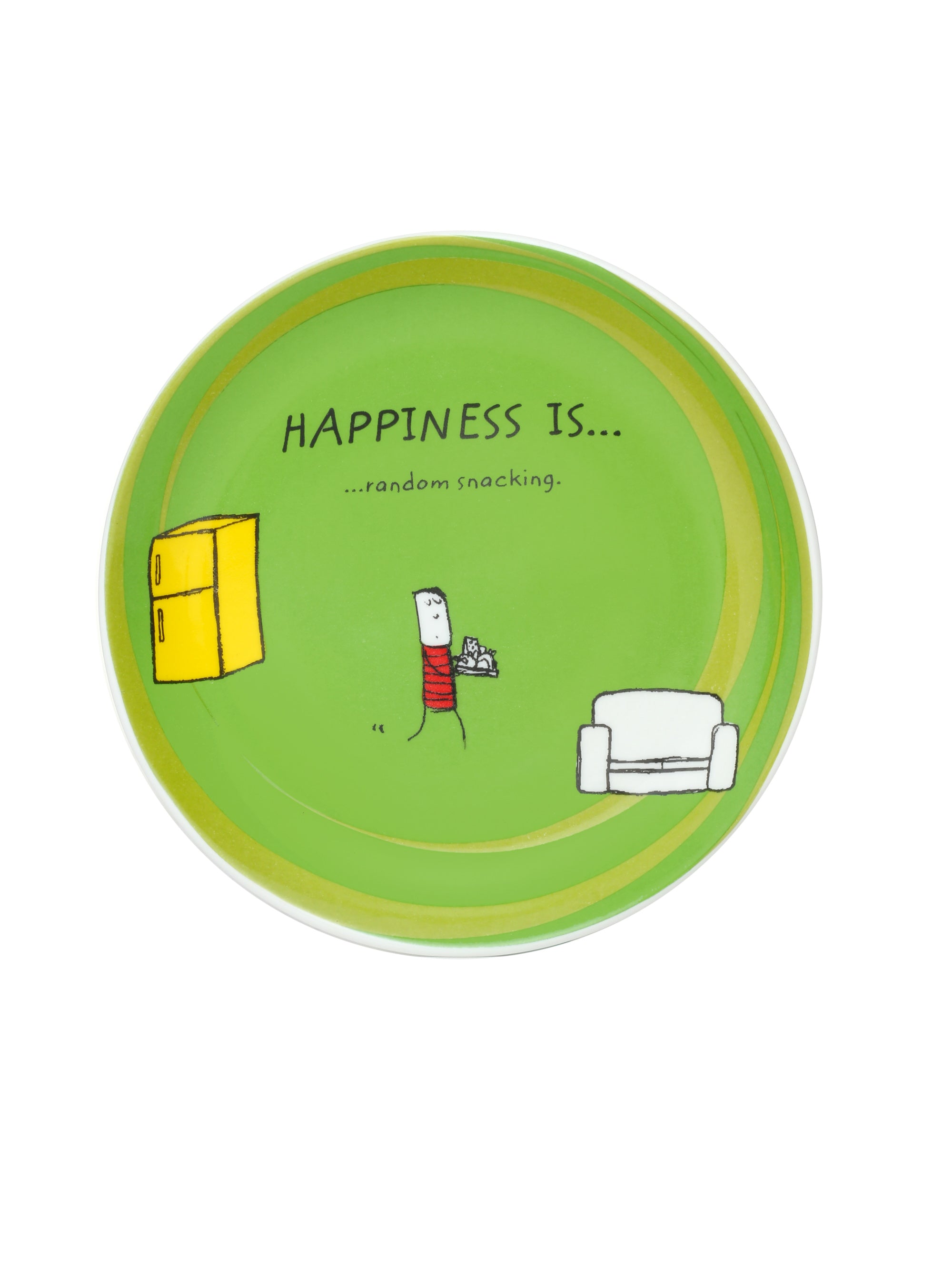 Buy Happiness Ceramic Mini Snack Plates 5