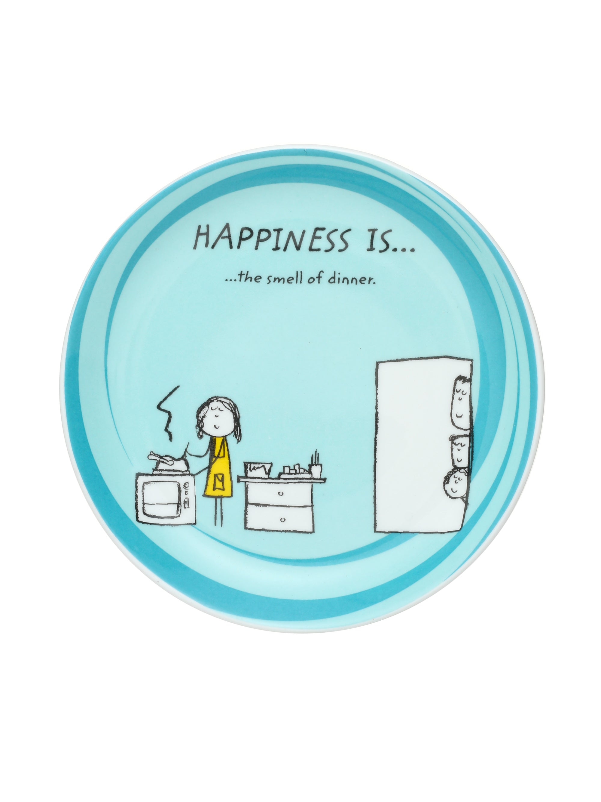 Buy Happiness Ceramic Mini Snack Plates 5