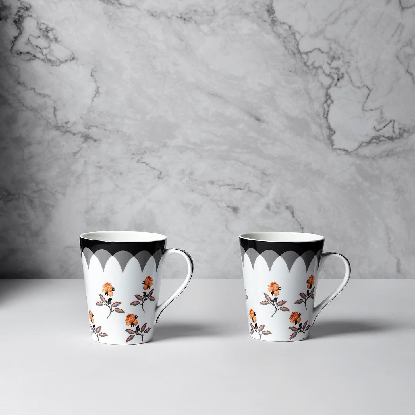 India Circus Onyx elegance Zing Milk Mug Set of 2