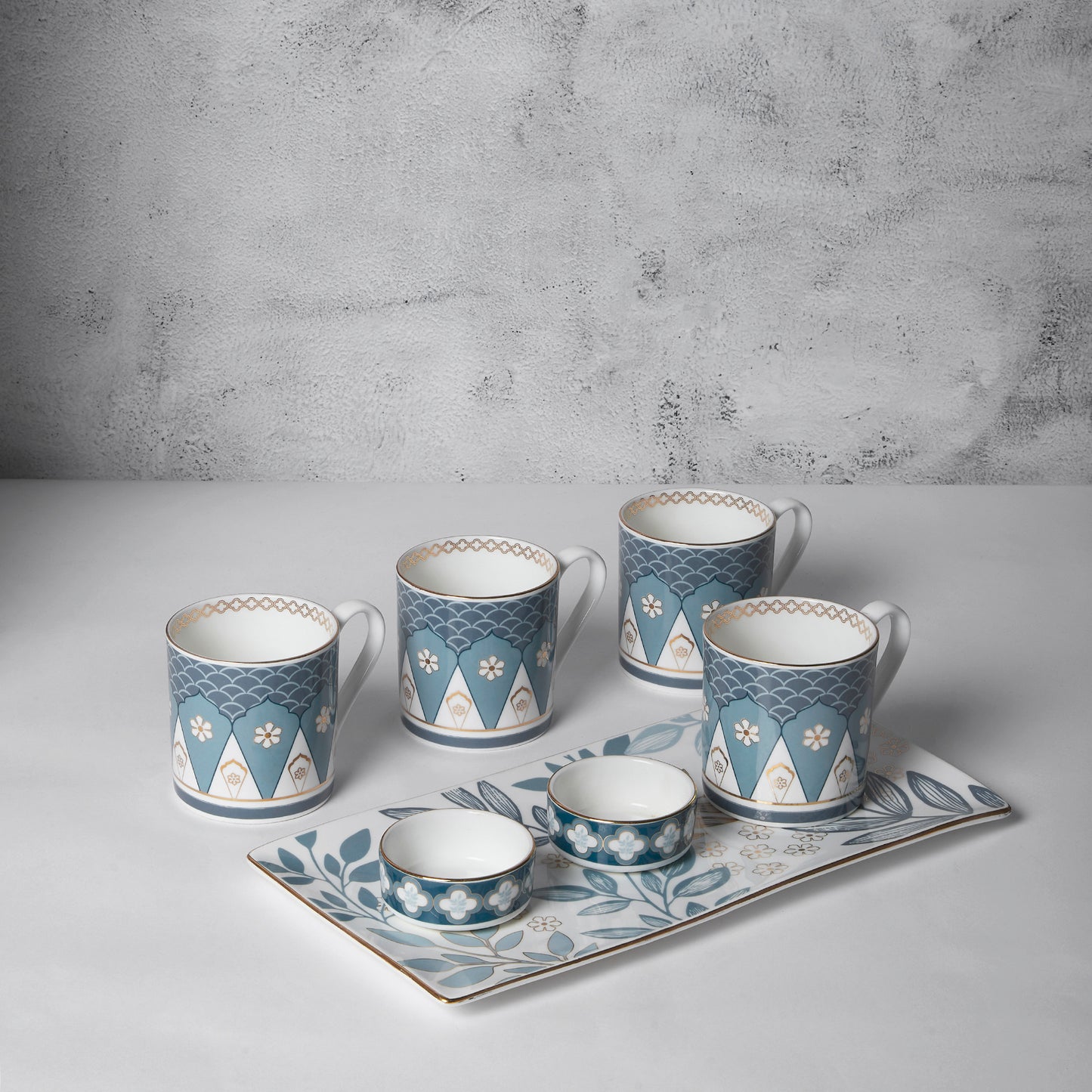 India Circus Oceanic Opulence Tea & Coffee Snack Set of 7