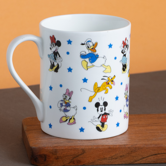 Disney Mickey, Minnie & Friends Cartoon Print  Coffee & Milk Mug 1 Piece (360ml)