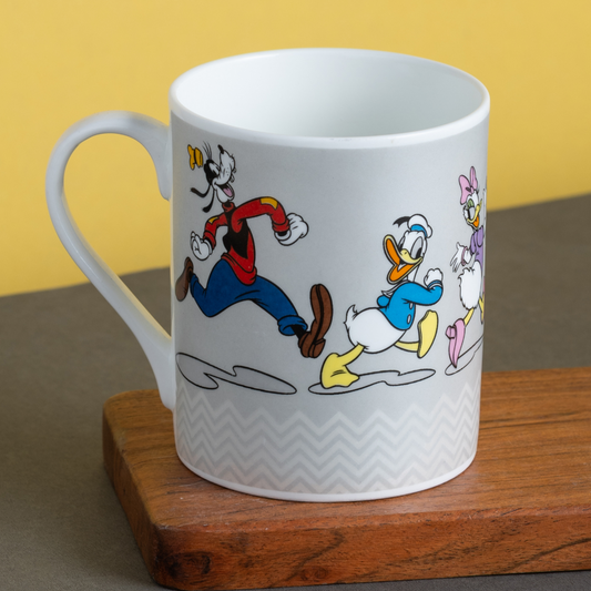 Disney Goofy, Donald Cartoon Print  Coffee & Milk Mug 1 Piece (360ml)