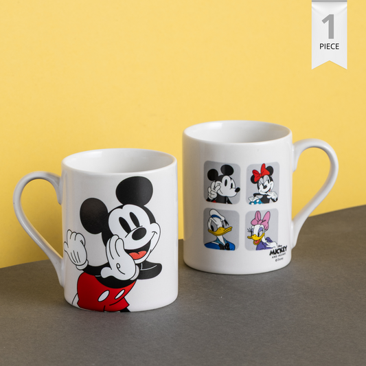 Disney Mickey Mouse Cartoon Print  Coffee & Milk Mug 1 Piece (330ml)