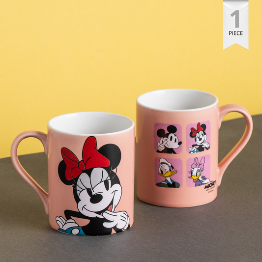 Disney Minnie Mouse Cartoon Print  Coffee & Milk Mug 1 Piece (330ml)