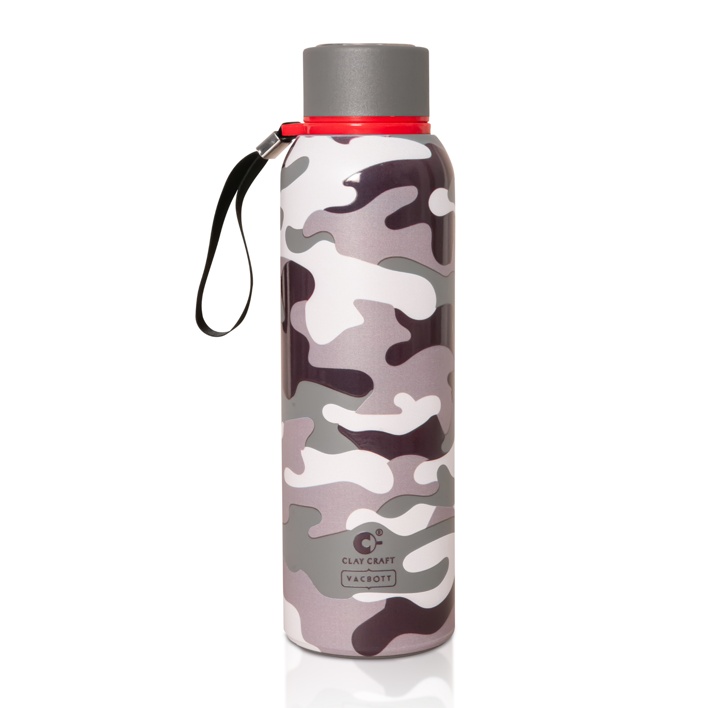 Vacbott Vacuum Bottle, Everest Military Double Walled 24 hours Cold & 18 hours Hot, 700ml