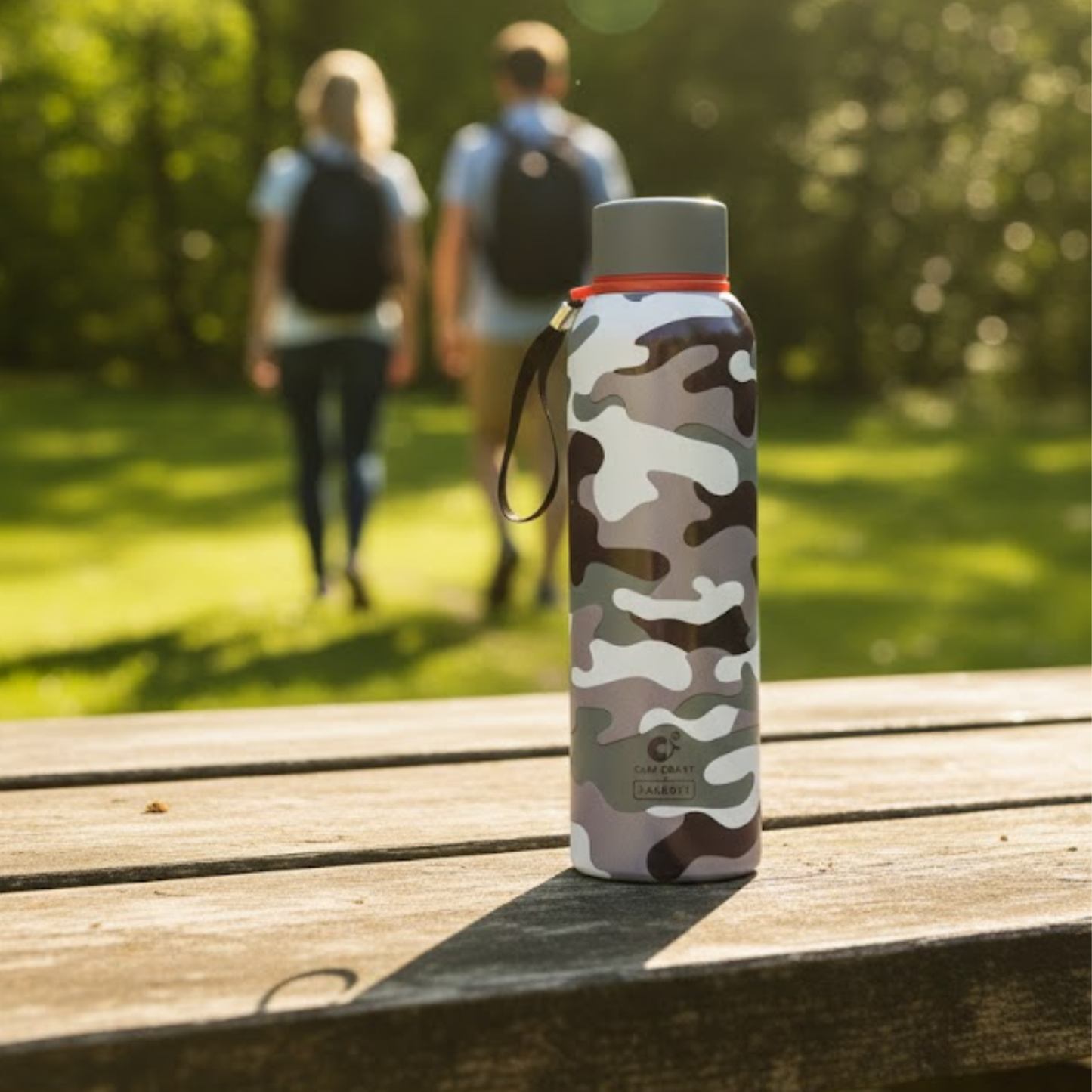 Vacbott Vacuum Bottle, Everest Military Double Walled 24 hours Cold & 18 hours Hot, 700ml