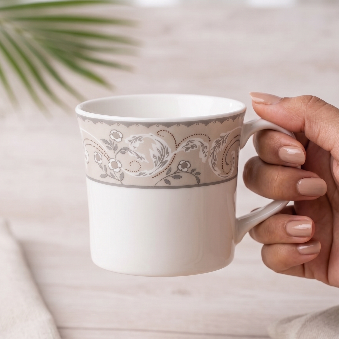 Liza Super Coffee & Tea Mugs, 150ml, Set of 6 (S301)